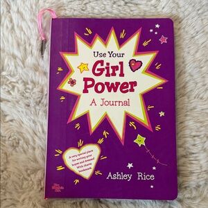 Purple 'Girl Power' Journal by Ashley Rice